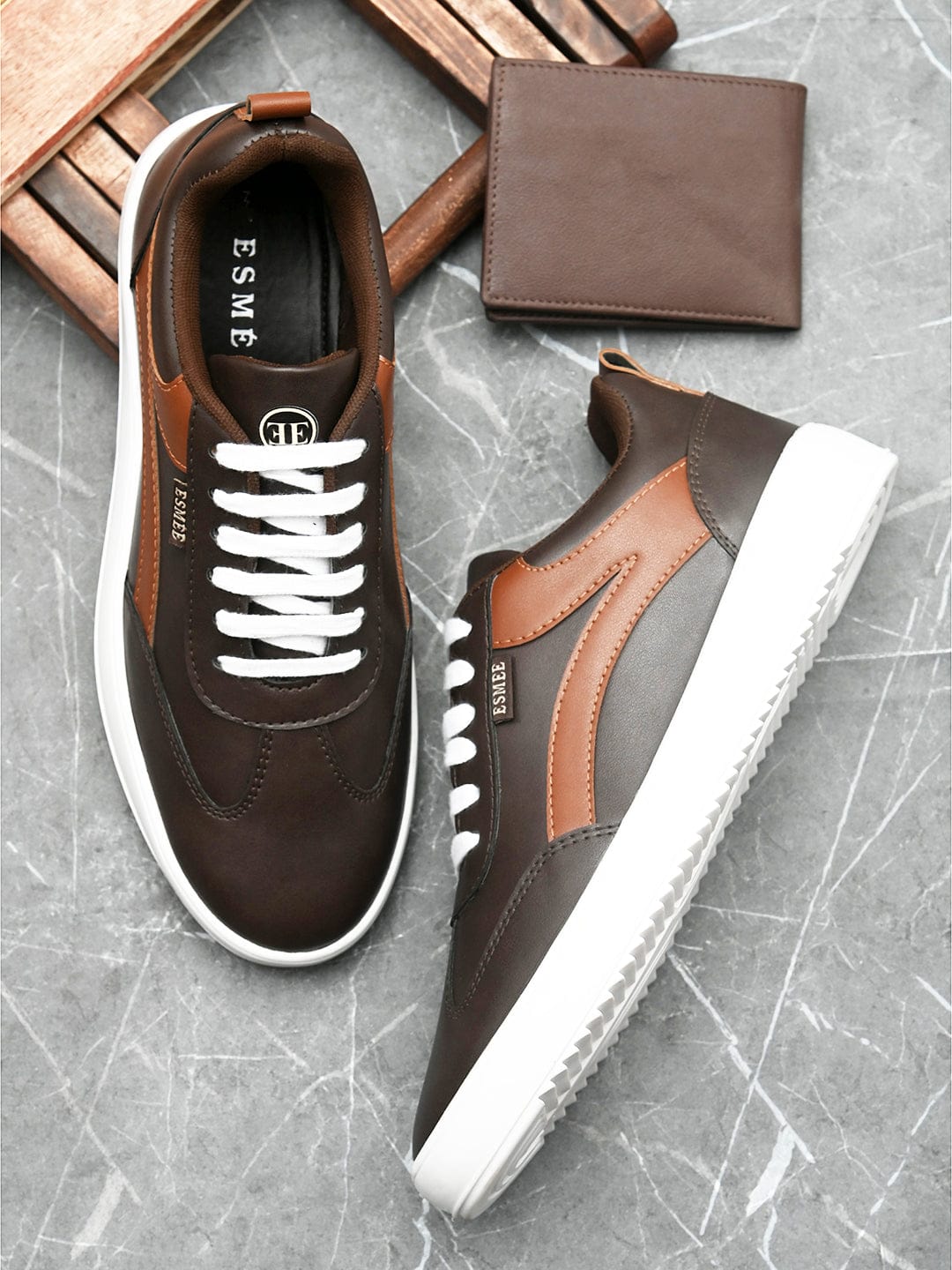 ESMEE Casual Lace Up Sneakers Shoes