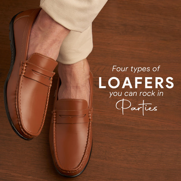 Four types of loafers you can rock at parties