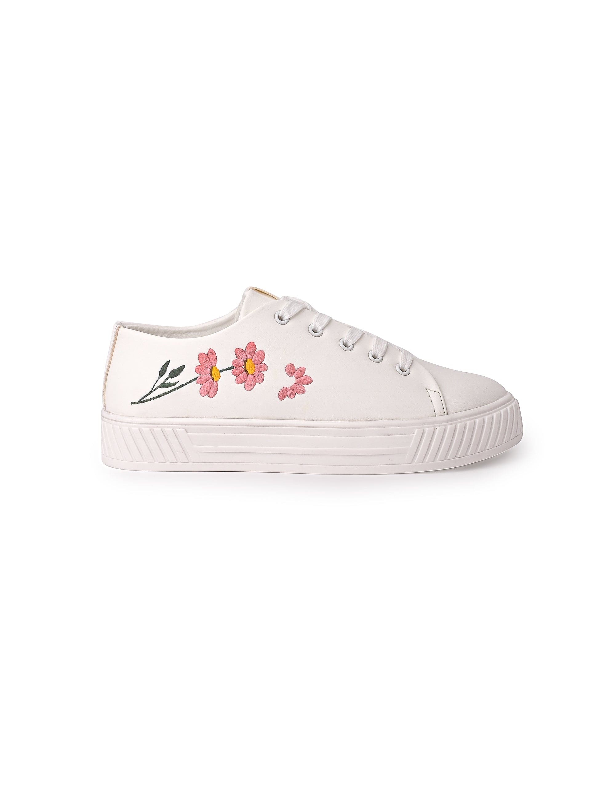 Esmee Essential Canvas Sneakers for Women - White