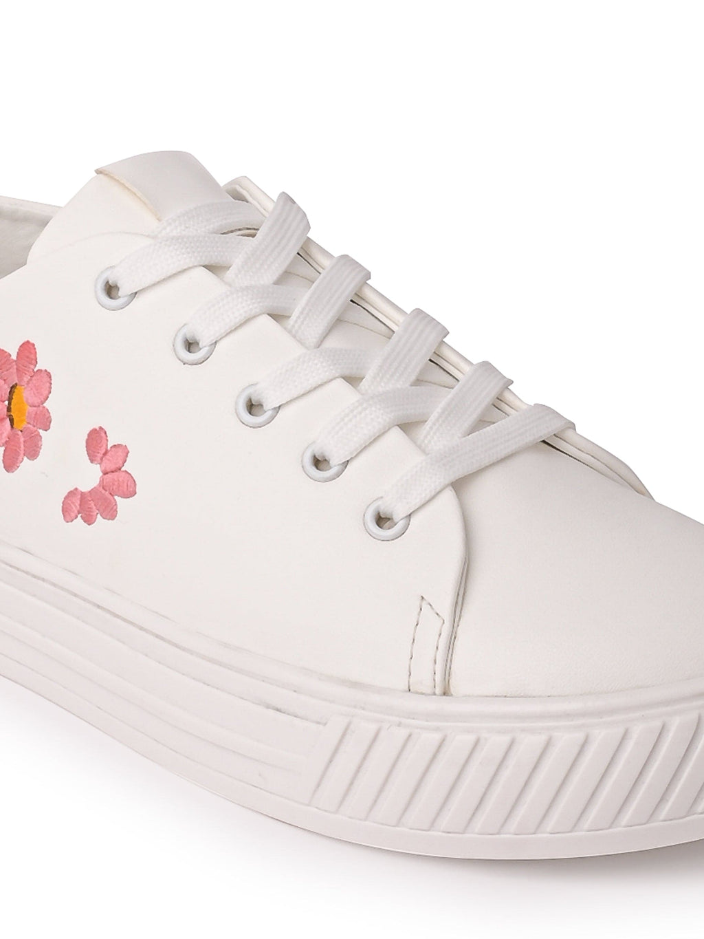 Esmee Essential Canvas Sneakers for Women - White