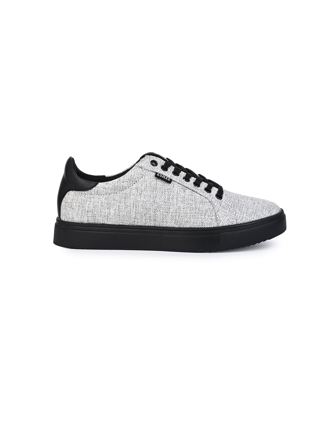 Esmee Silver Men's Recycled Jute Fabric Sneakers