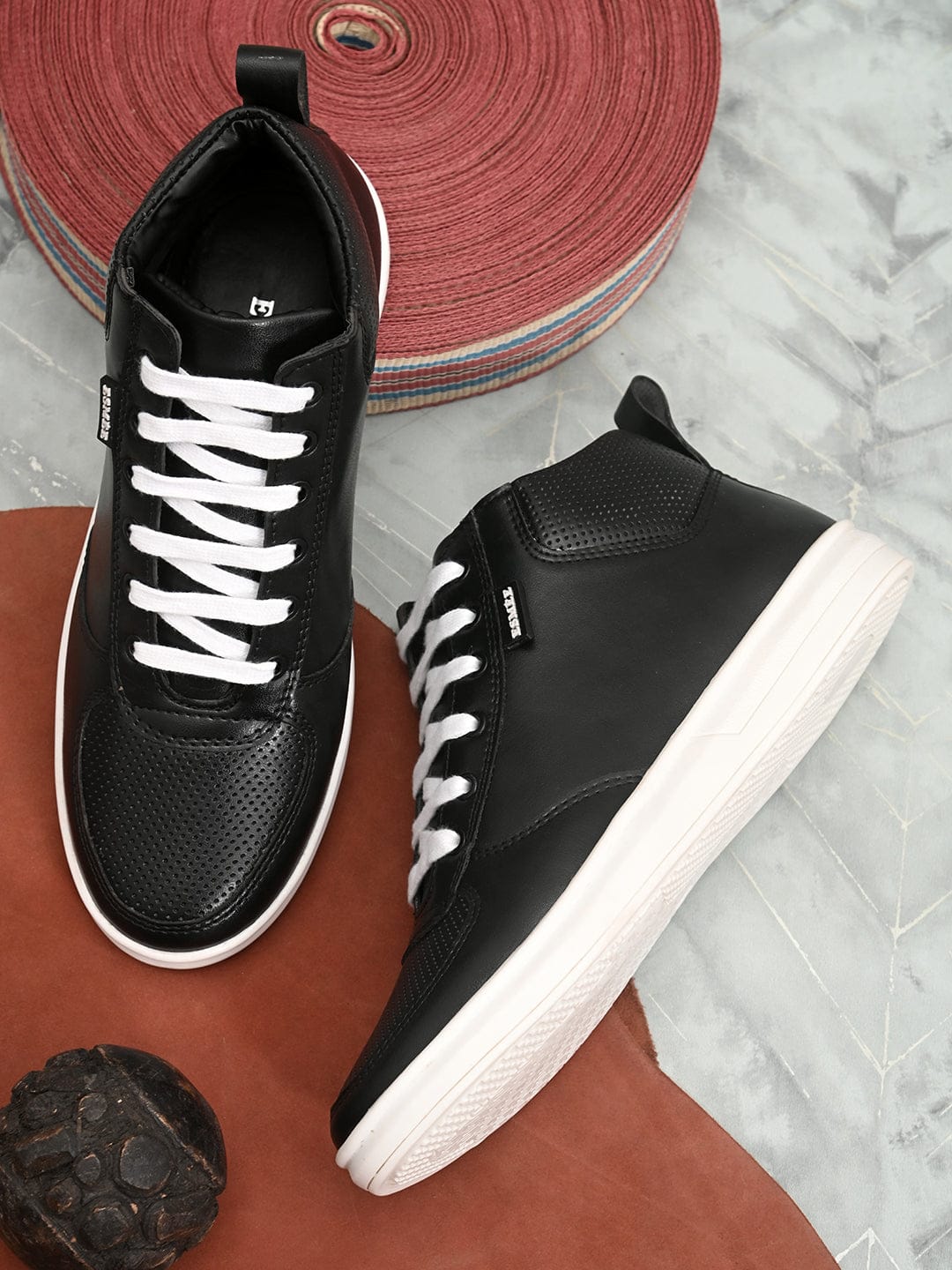ESMEE Lace Up Ankle Sporty Sneakers