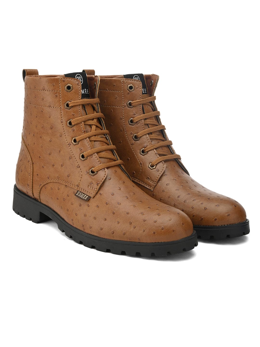 ESMEE Ostrich pattern Boots