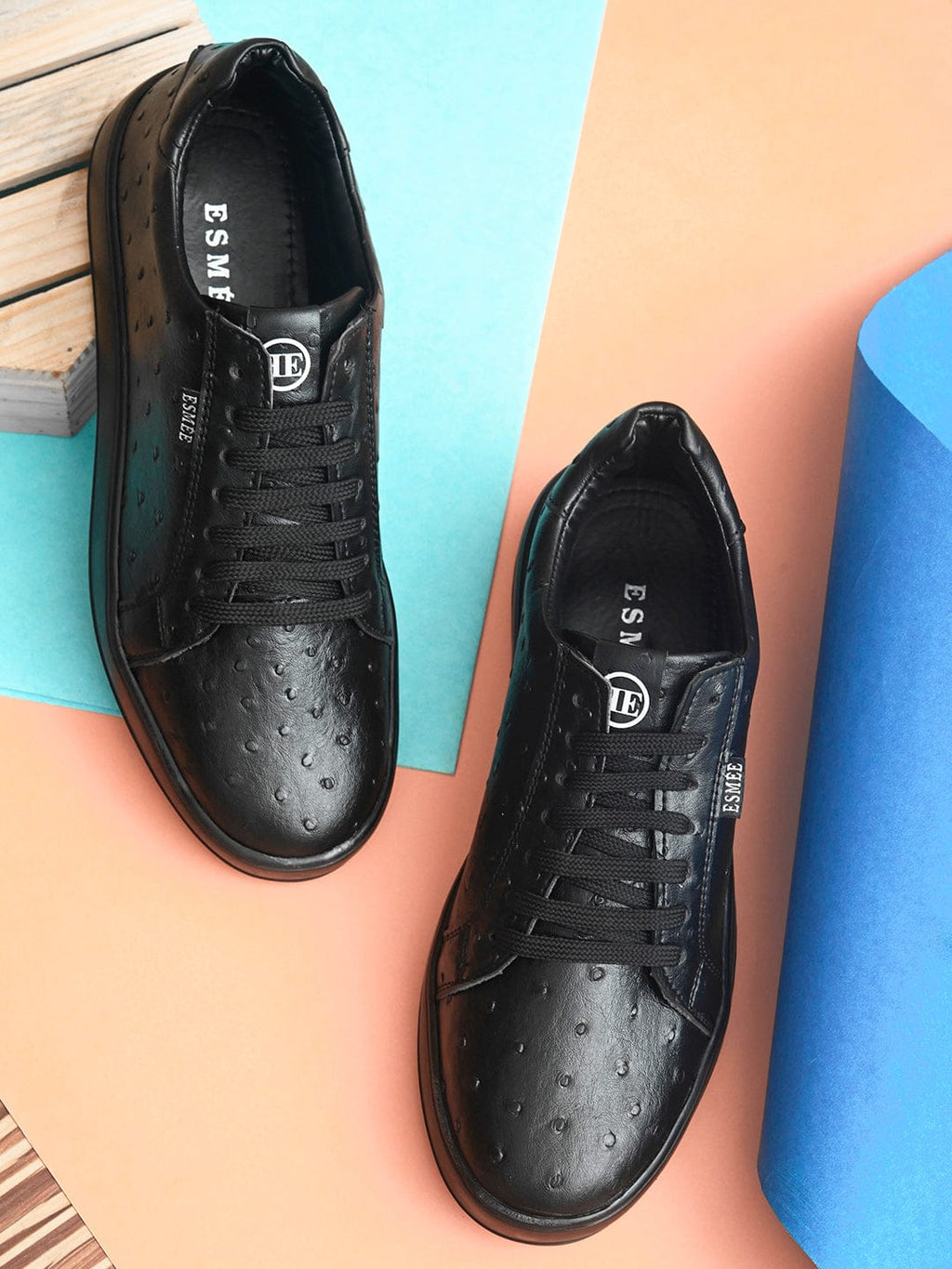 ESMEE Ostrich pattern Sneakers Shoes