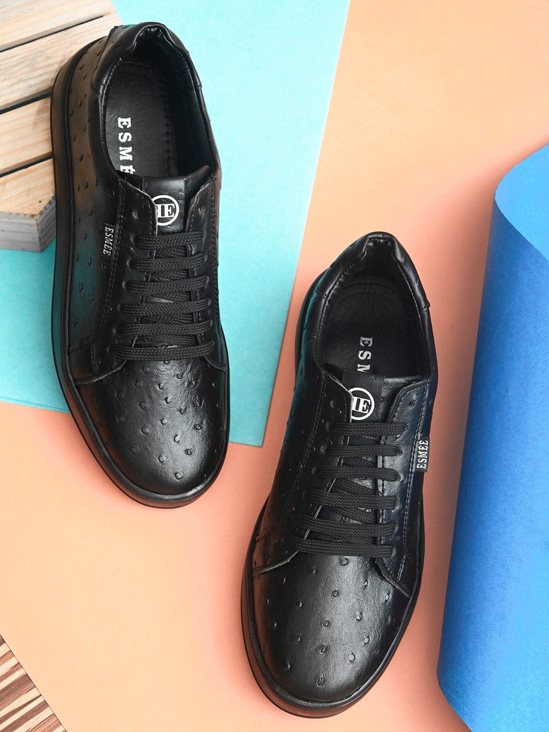 ESMEE Ostrich pattern Sneakers Shoes