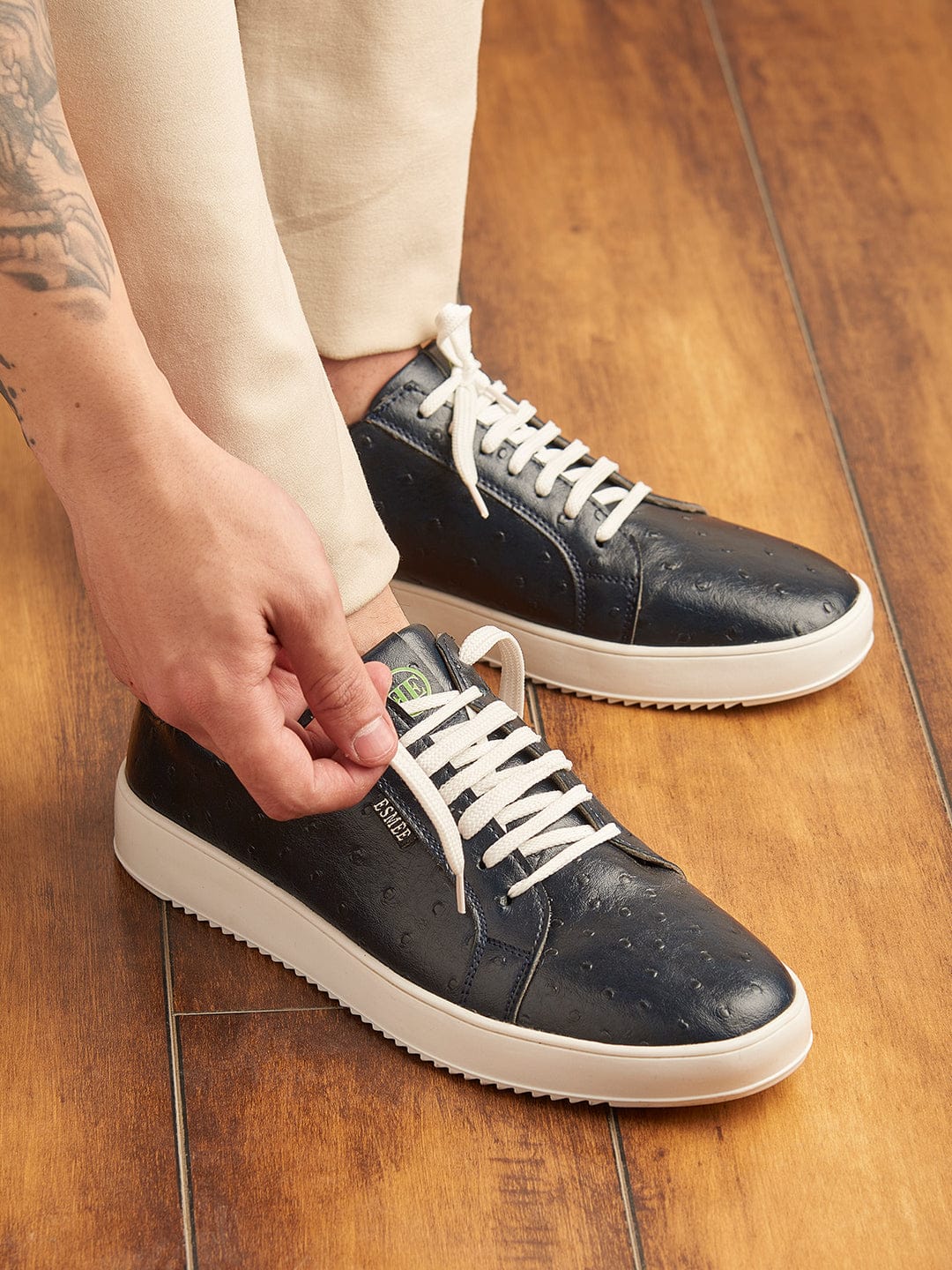 ESMEE Casual Lace Up Sneakers Shoes