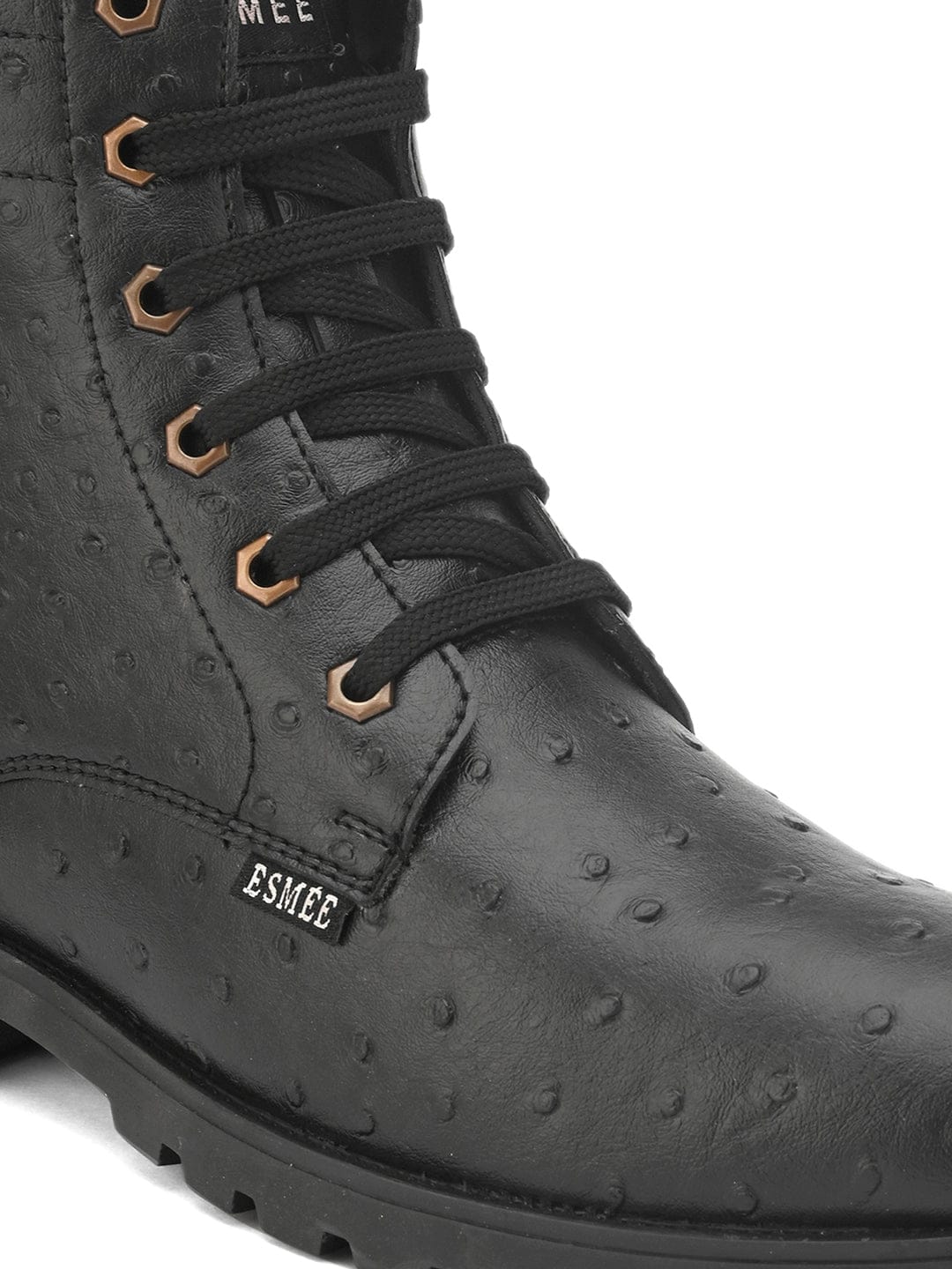ESMEE Ostrich pattern Boots