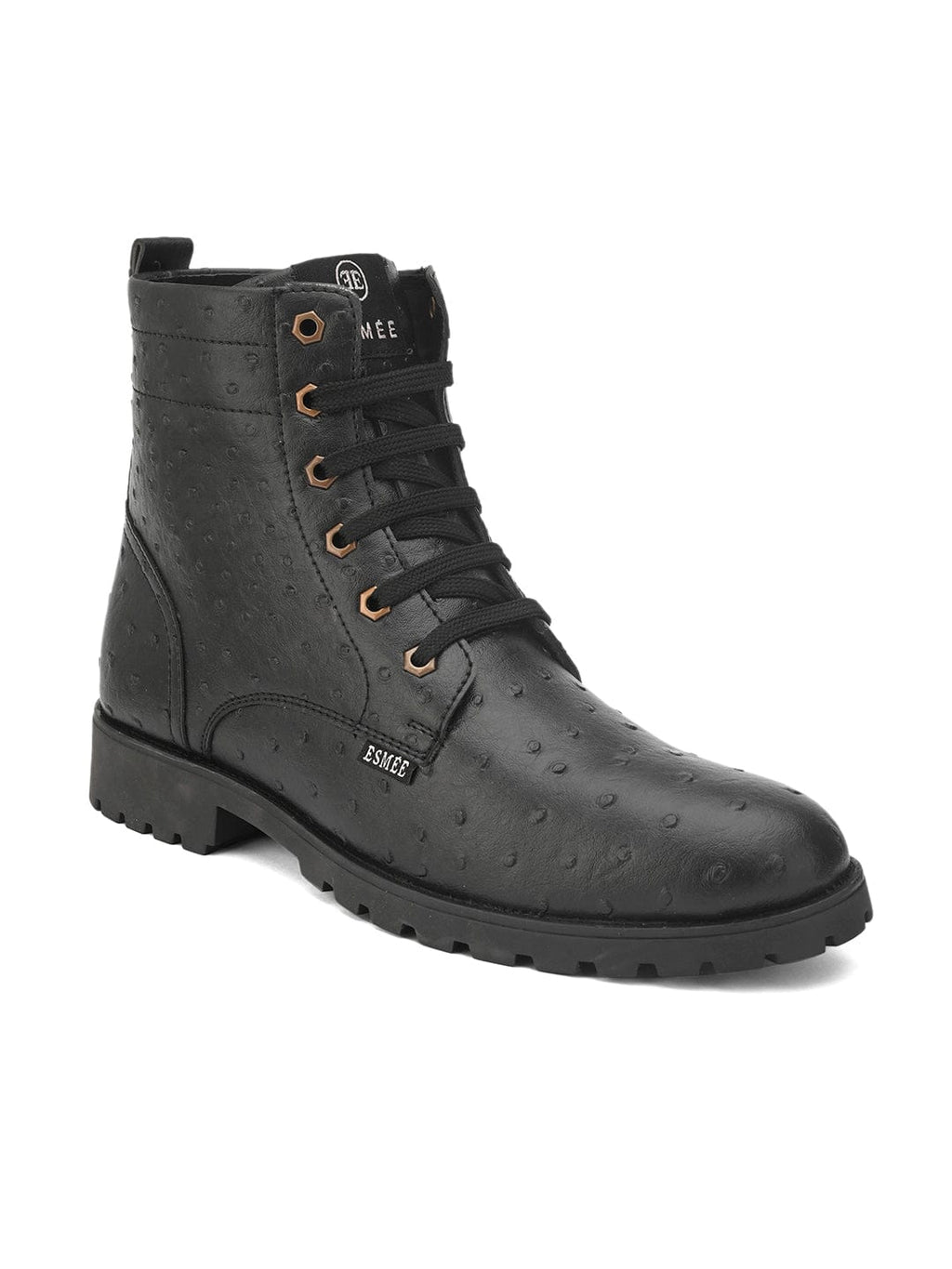 ESMEE Ostrich pattern Boots