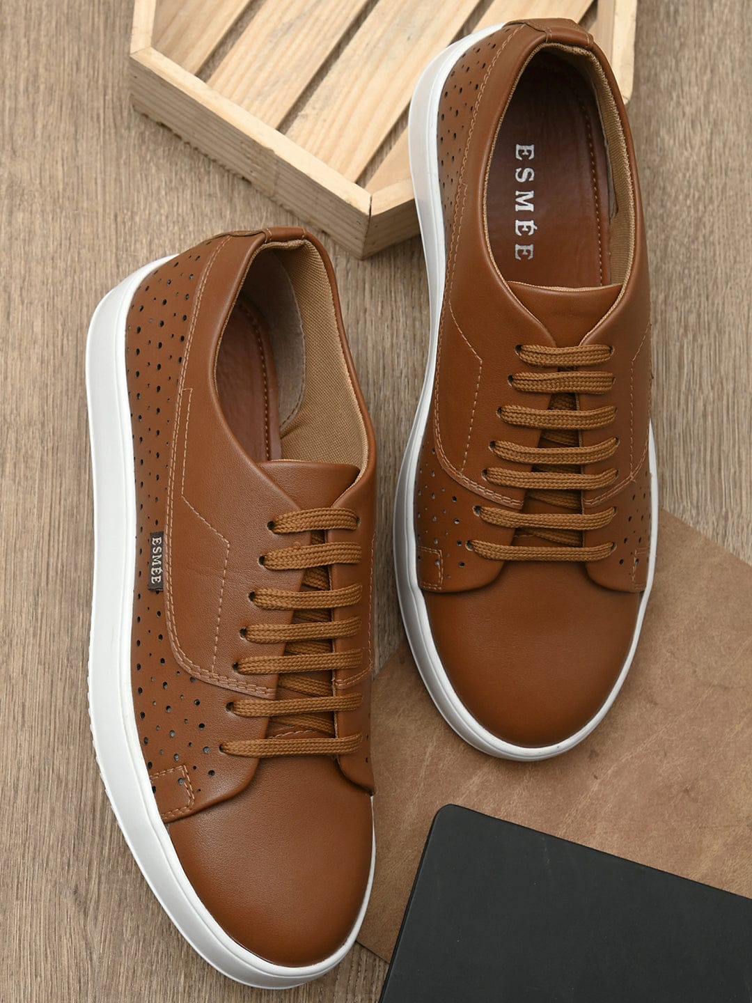 ESMEE Casual Lace Up Sneakers Shoes