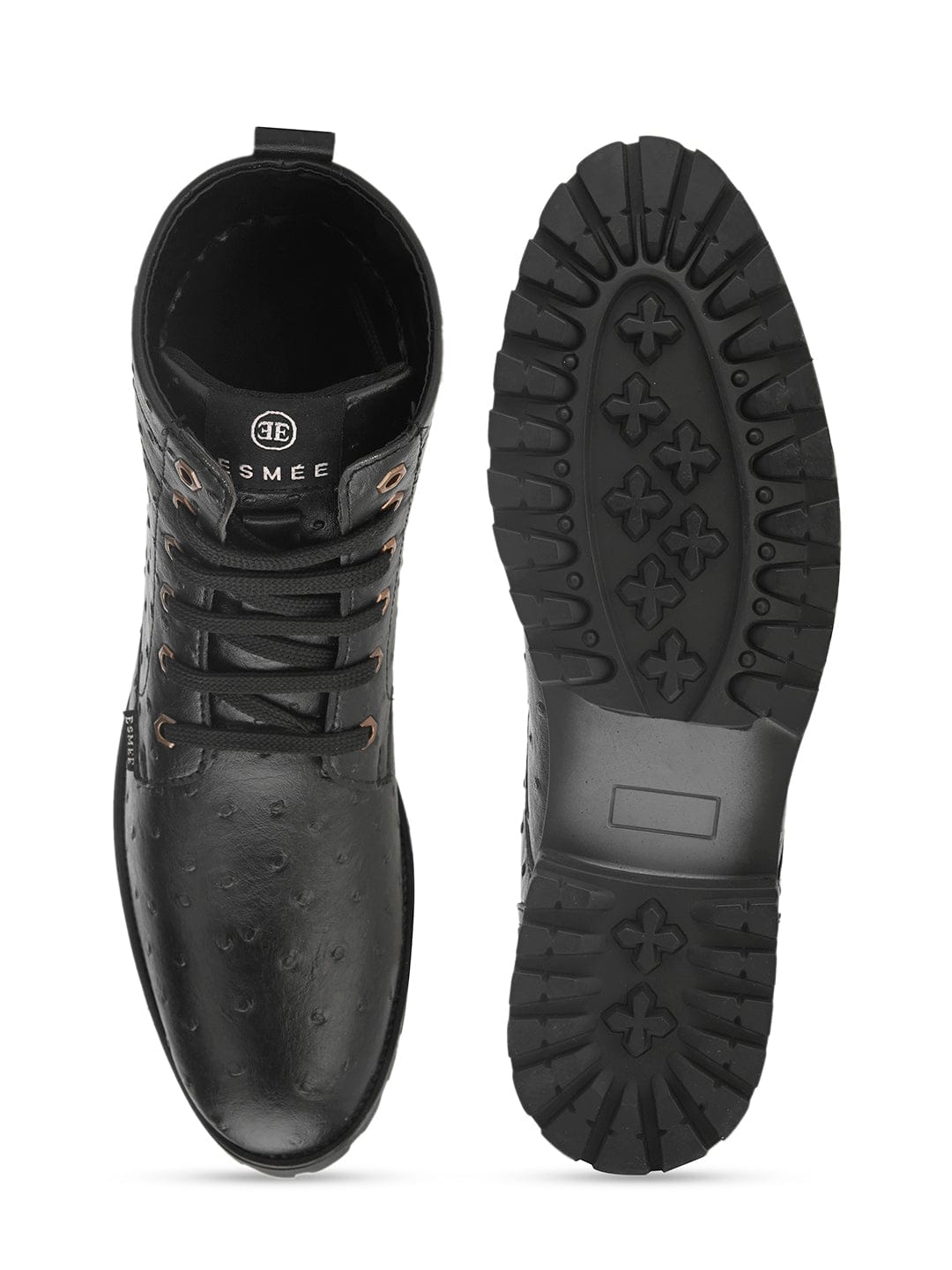 ESMEE Ostrich pattern Boots