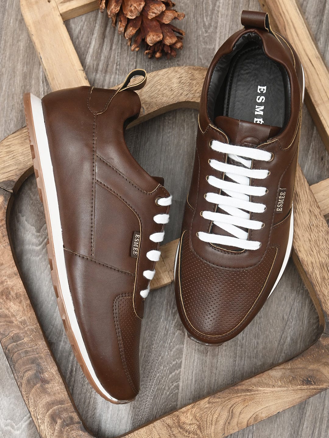 ESMEE Casual Lace Up Sneakers Shoes