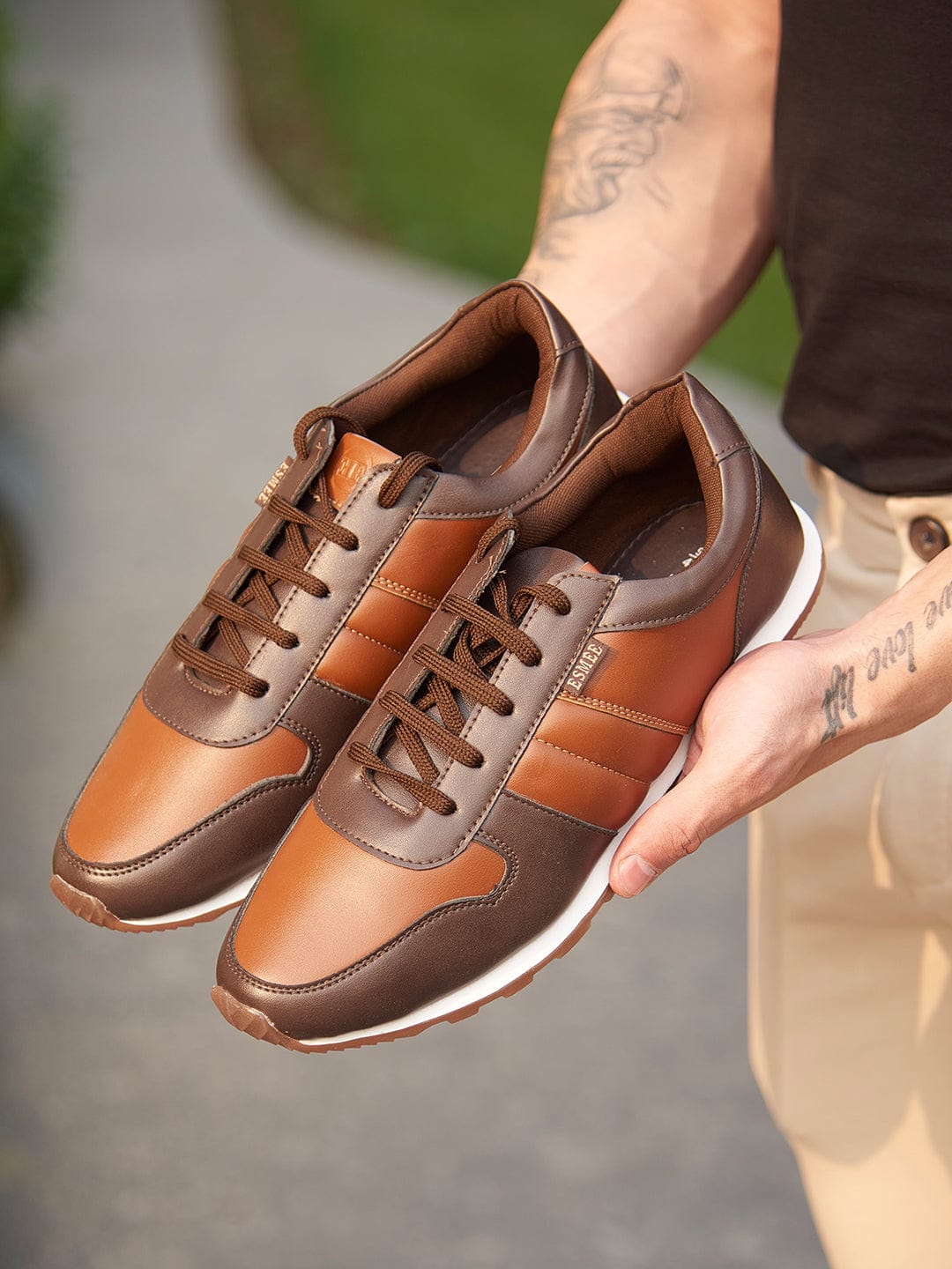 ESMEE Casual Lace Up Sneakers Shoes
