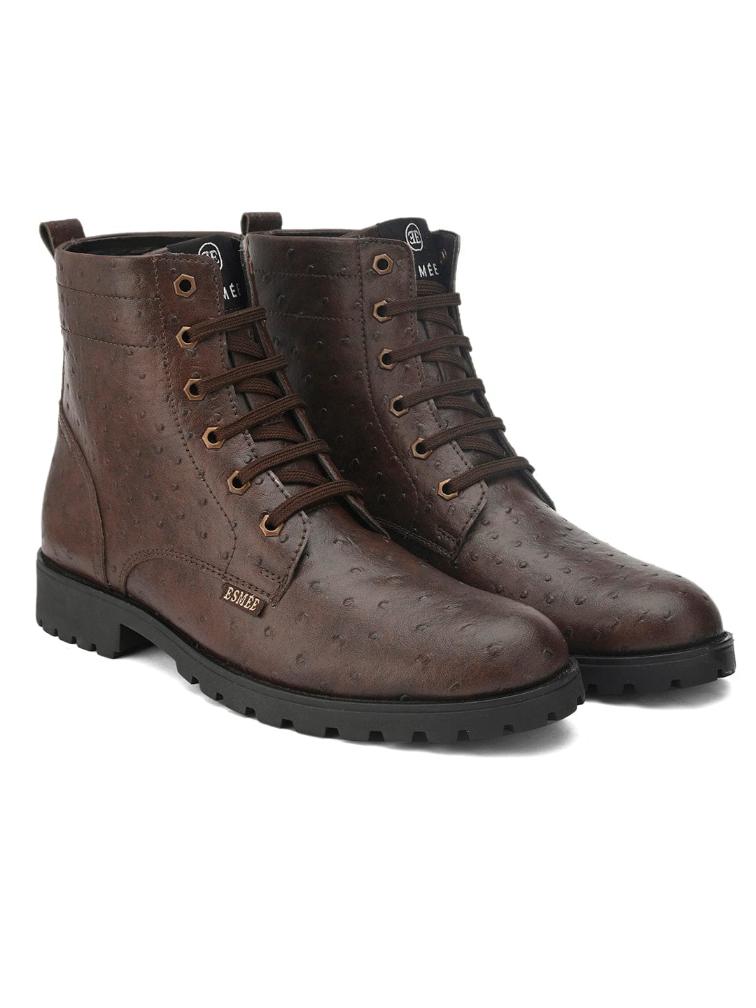 ESMEE Ostrich pattern Boots