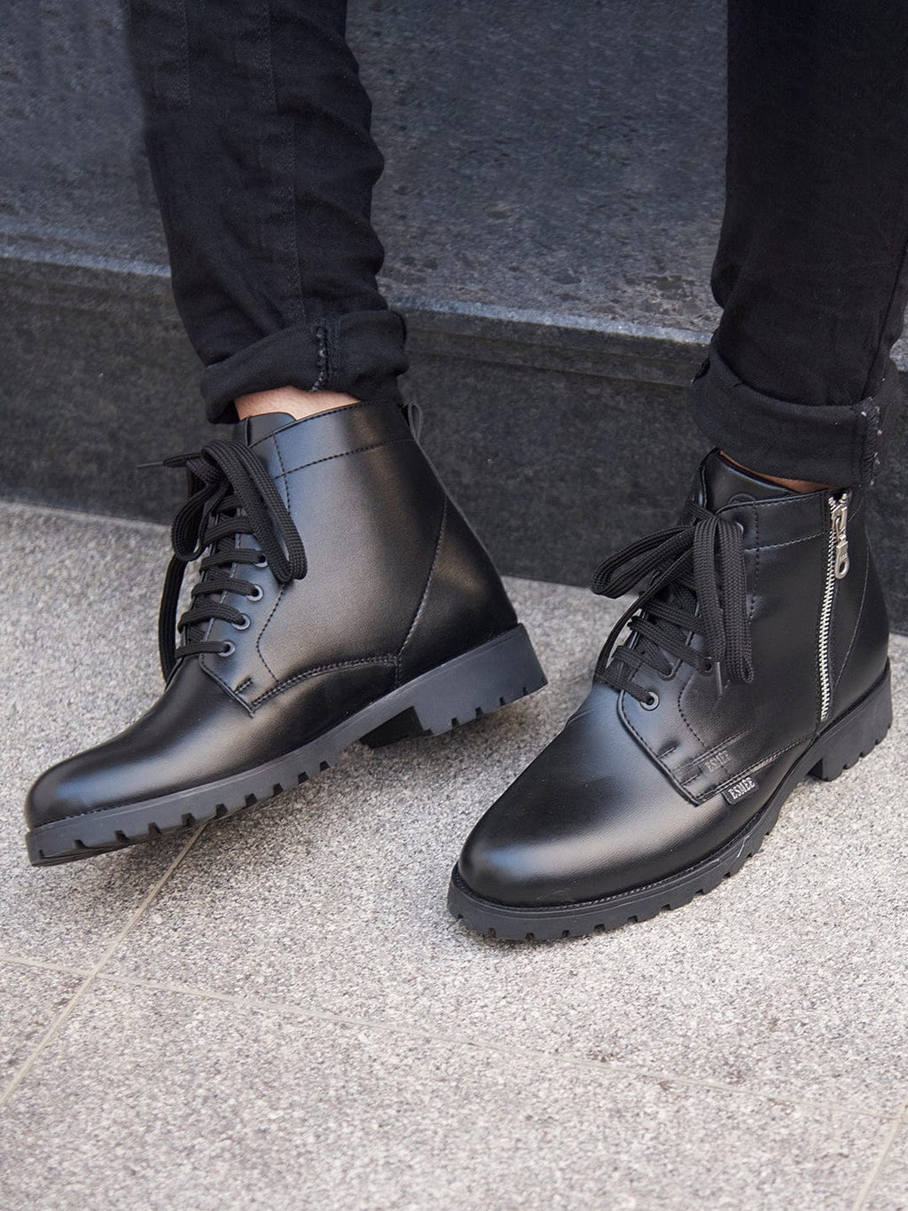 ESMEE Men's Casual Zip Boots