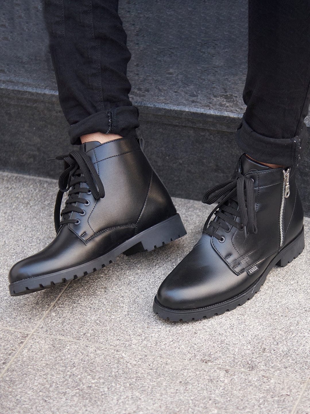 ESMEE Men's Casual Zip Boots