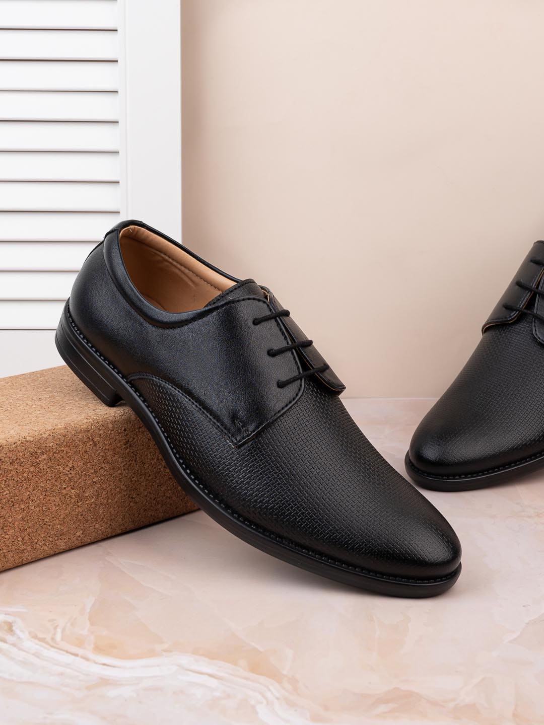 Esmee Black Men Formal Lace Ups