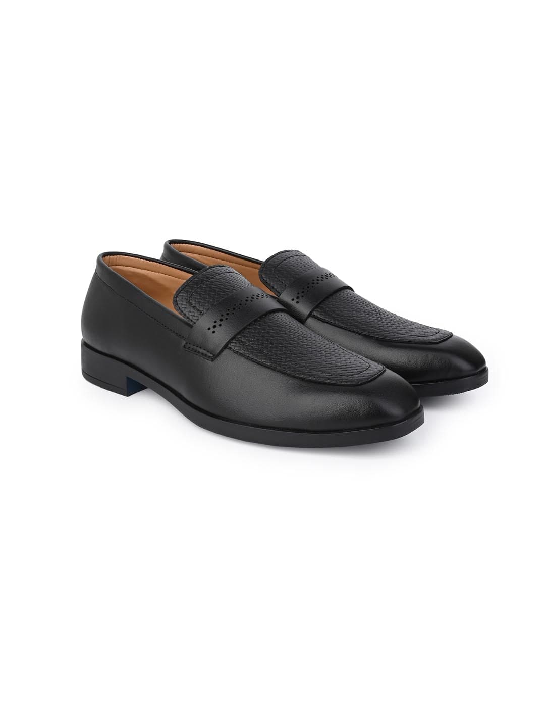 Esmee Black Men Formal Classic Slip Ons