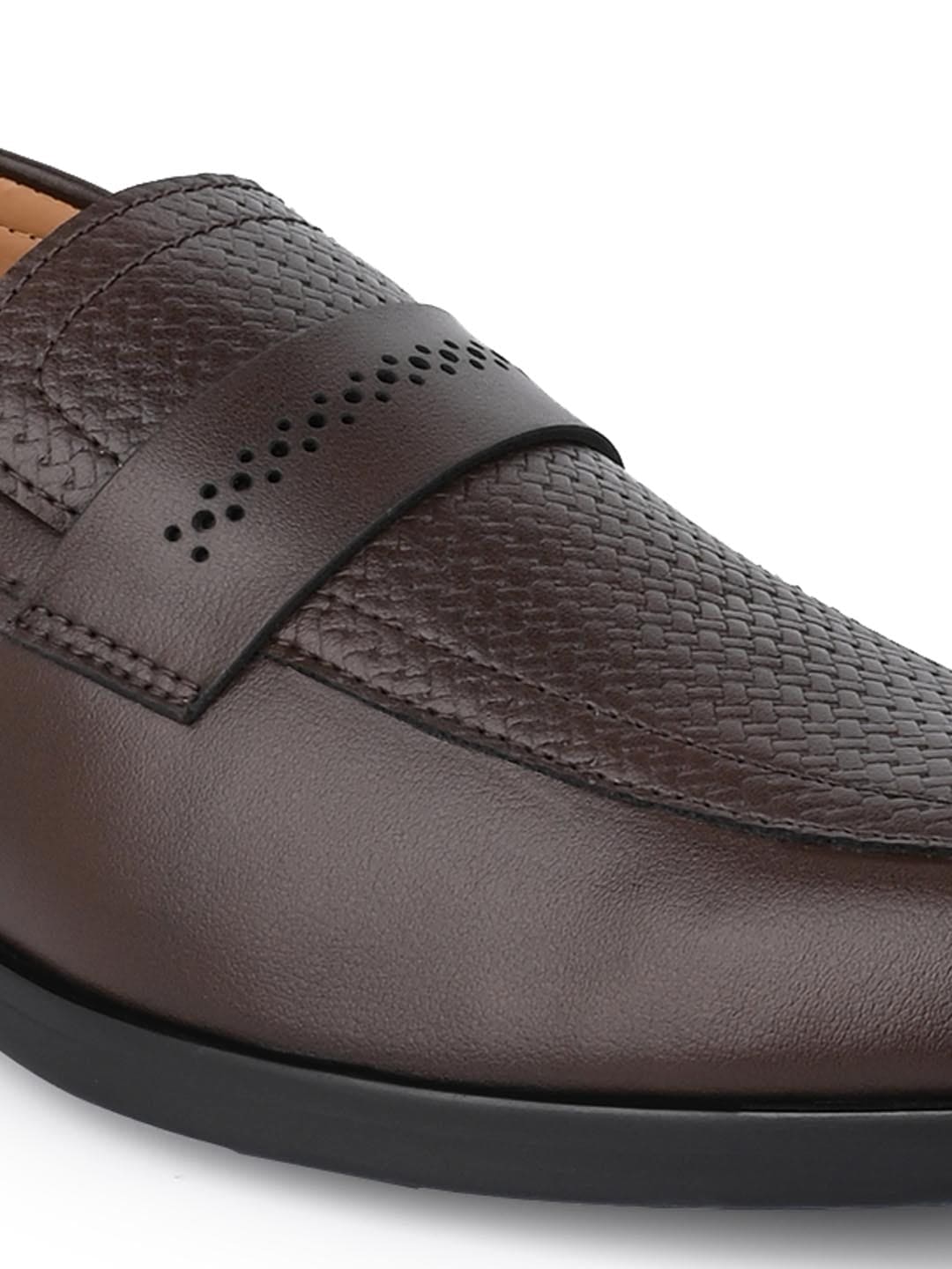 Esmee Brown Men Formal Classic Slip Ons