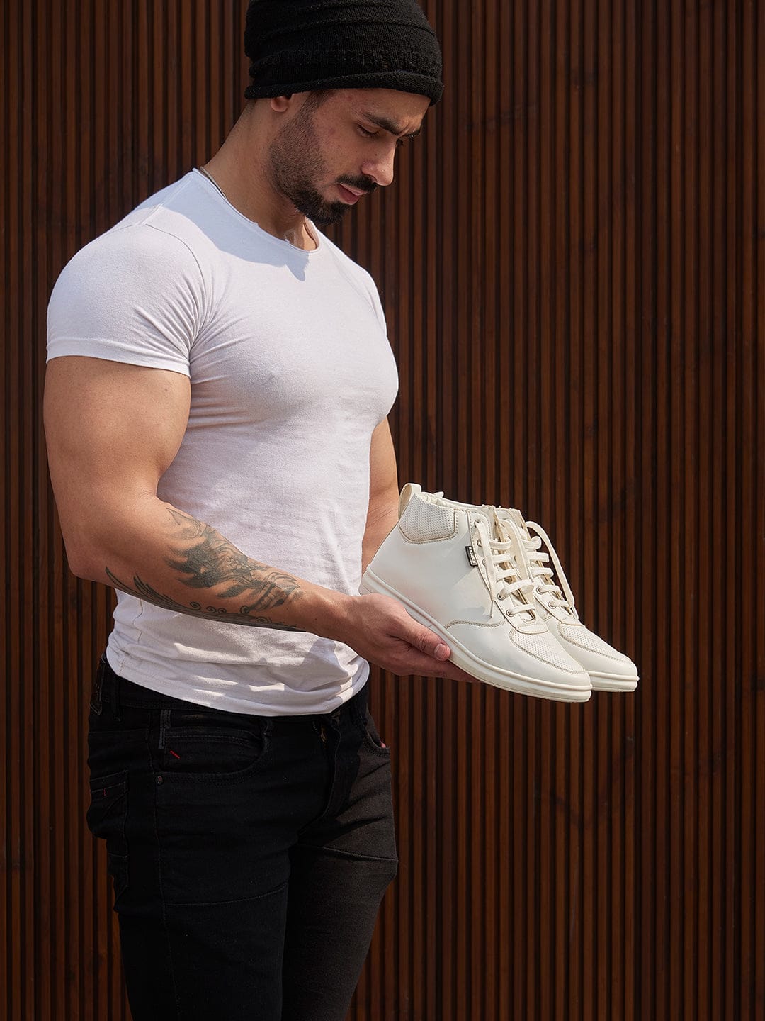 ESMEE Lace Up Ankle Sporty Sneakers