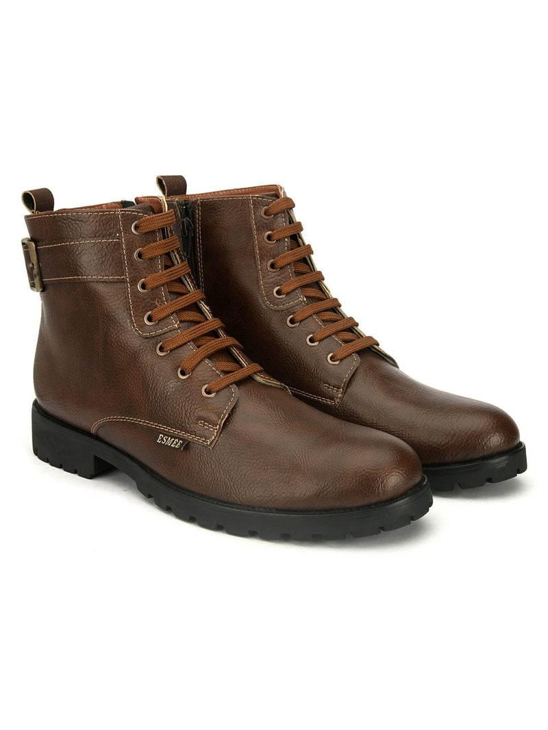 ESMEE Men's Casual Zip Boots